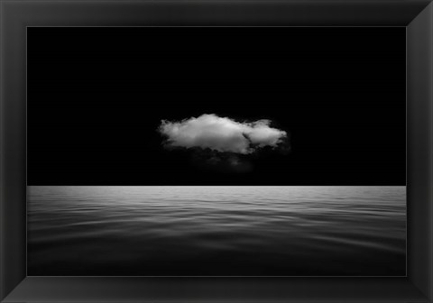 Framed Lonely Cloud Print