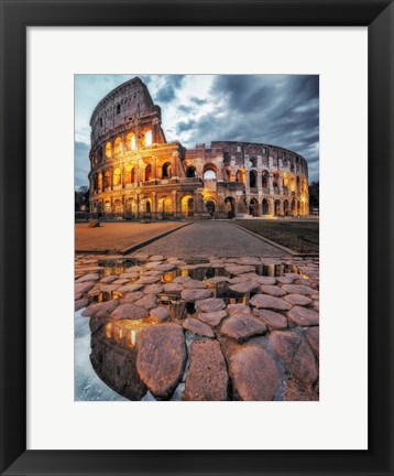 Framed Colosseum Print