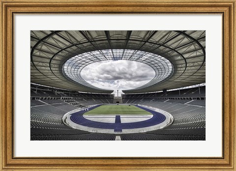 Framed Olympiastadion, Berlin Print