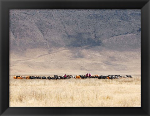 Framed Incredible Maasai Print