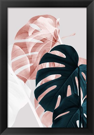 Framed Monstera Creative 9 Print