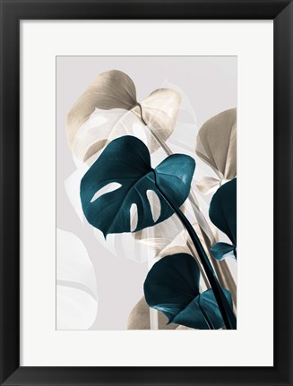 Framed Monstera Creative 10 Print