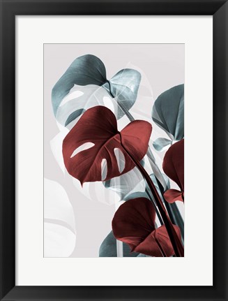 Framed Monstera Creative 15 Print