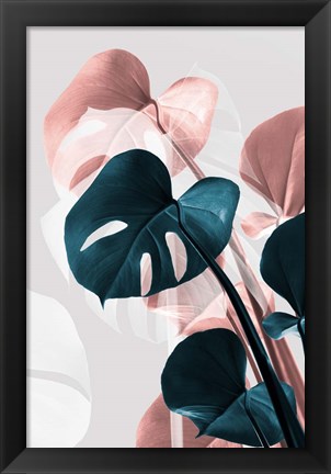 Framed Monstera Creative 17 Print