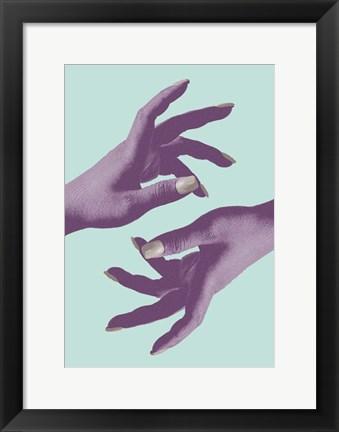 Framed Reaching No 2 Print