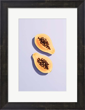 Framed Papaya 1 Print