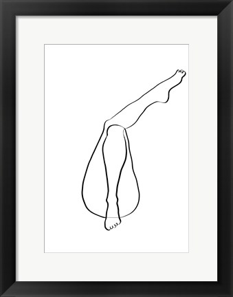 Framed Legs Print