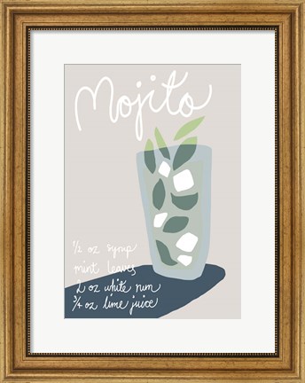 Framed Mojito Print