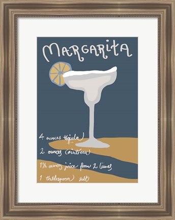 Framed Margarita Print