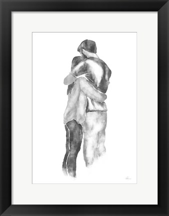 Framed Embrace Print