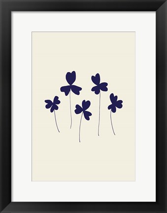 Framed Blue Sorrel Print