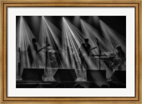 Framed On stage Print