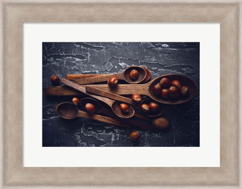 Framed Hazelnuts Print