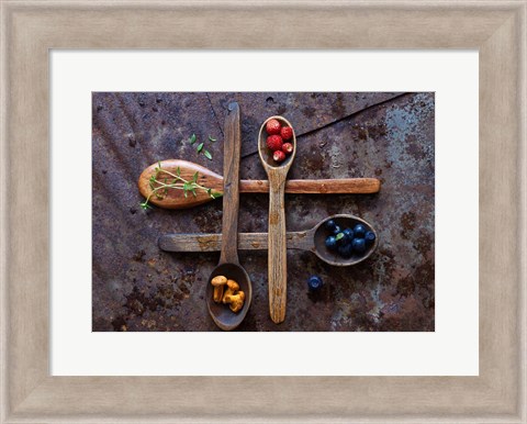 Framed Forest Still Life Print