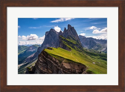 Framed On the Edge Print