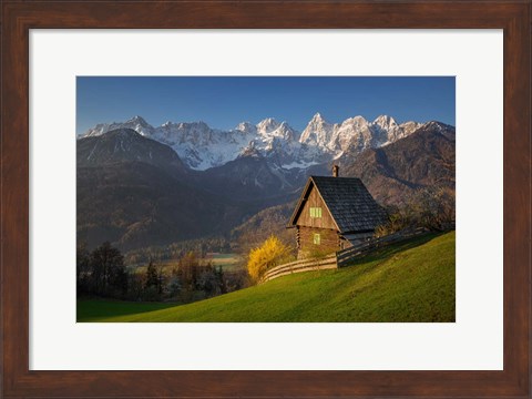 Framed Idyllic Scenery Print