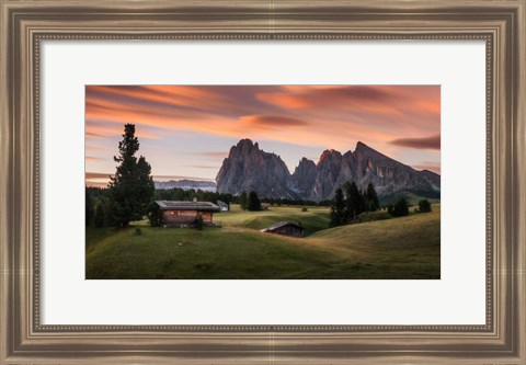 Framed Summer Morning Print