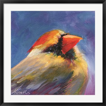 Framed Field Birds IV Print