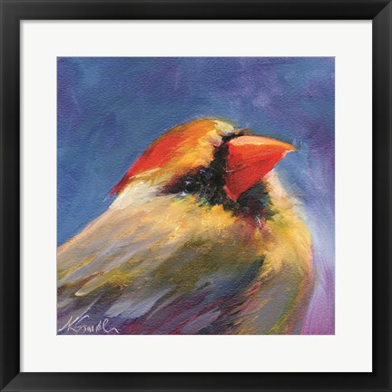 Framed Field Birds IV Print