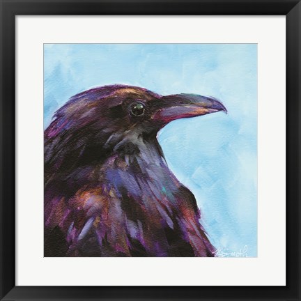 Framed Field Birds VII Print