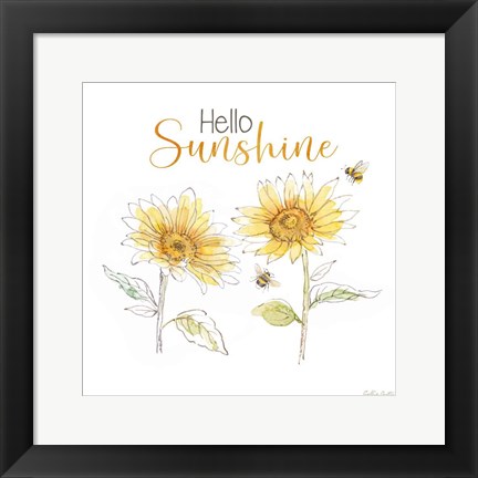 Framed Be My Sunshine VII Print