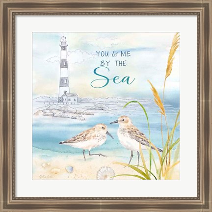 Framed By the Seashore IX Print