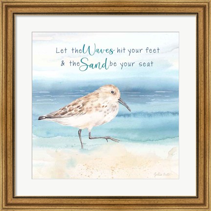 Framed By the Seashore X Print