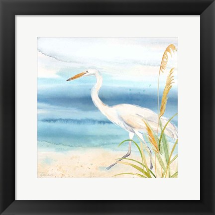 Framed By the Seashore XVI Print