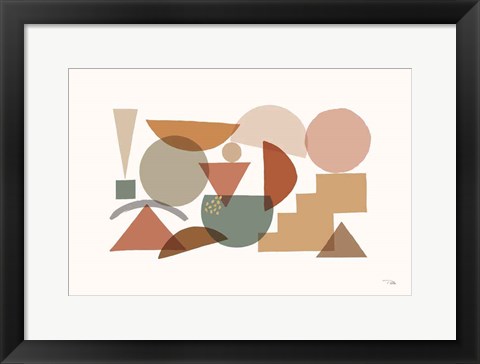 Framed Geo Metrical I Print