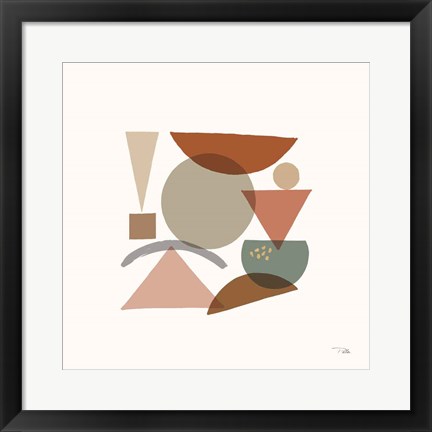 Framed Geo Metrical III Print