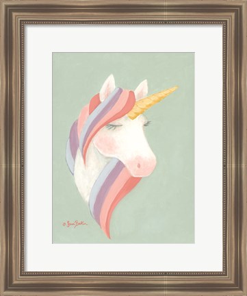 Framed Unicorn Print