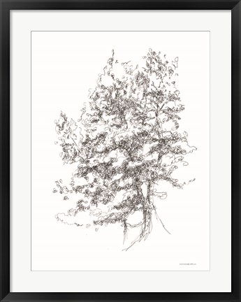 Framed Whispering Pines 2 Print