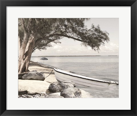 Framed Coastal Blues Print