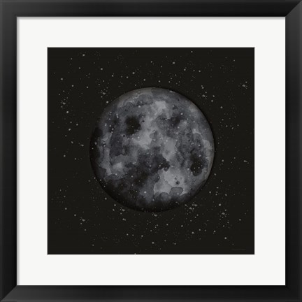 Framed Moon Print