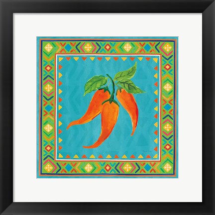 Framed Mucho Caliente III Print