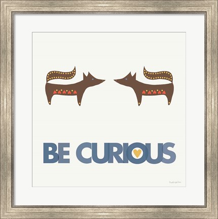 Framed Curious Print