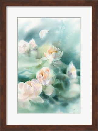 Framed Water Lily II Print