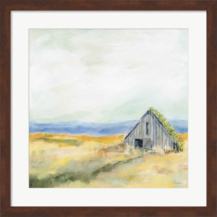 Framed Ranch Barn Print