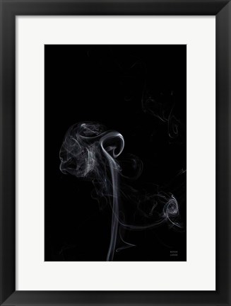 Framed Smoke V Print