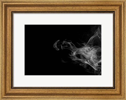 Framed Smoke I Print