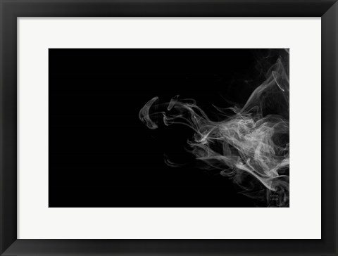 Framed Smoke I Print