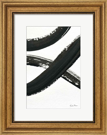 Framed Inky VI Print