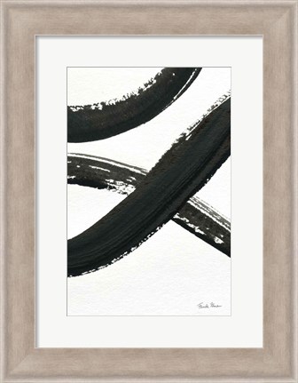 Framed Inky VI Print