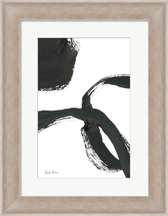 Framed Inky V Print