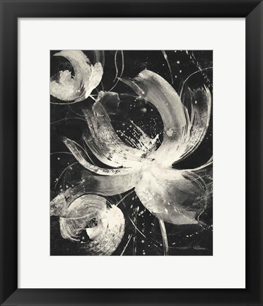 Framed Bold III Dark Vertical Print