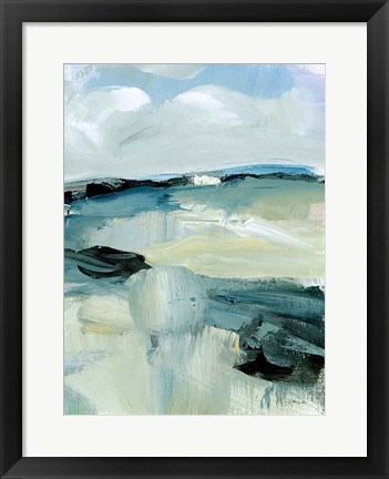 Framed Windswept Landscape III Print