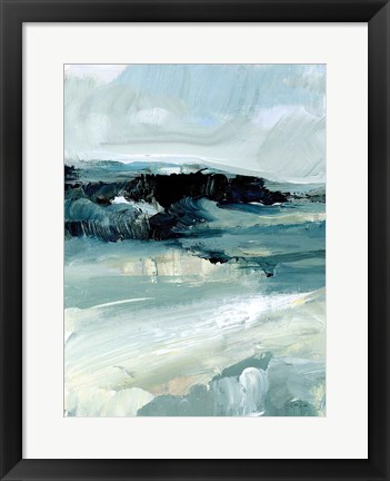 Framed Windswept Landscape II Print