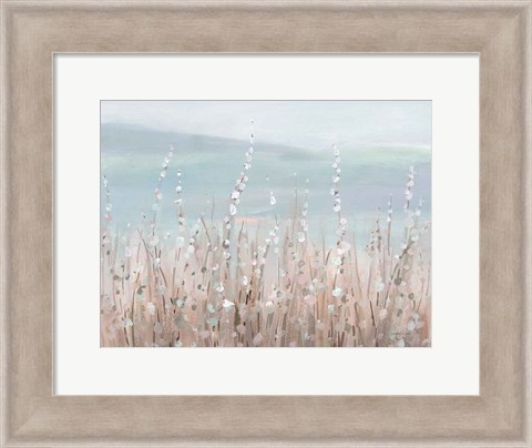 Framed Coastal Morning Blooms Print