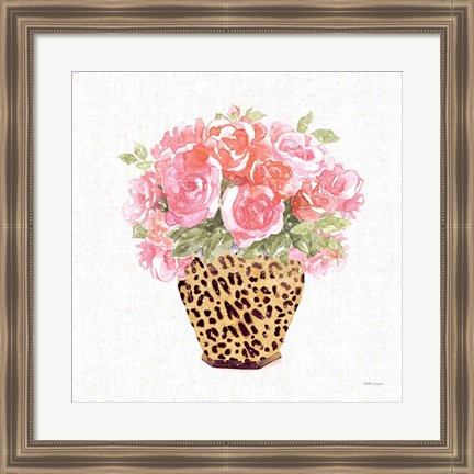 Framed Luxe Bouquet II Print