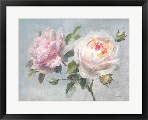 Framed Light Lovely Roses Print